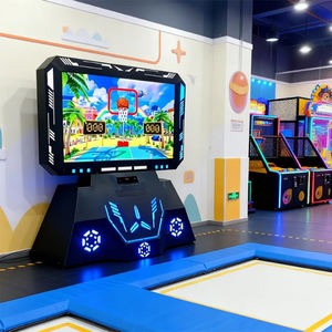 Parc de trampolines avec jeux interactifs, solution sportive de trampolines à détection de mouvement pour les gymnases et les centres d'amusement pour enfants - Product Image 1