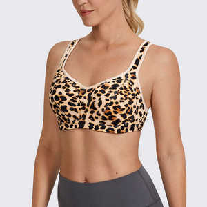 2025 Logo avant personnalisable Style simple soutien-gorge de sport à dos nageur à soutien élevé pour l'entraînement de yoga et de gymnastique pour femmes-sortie d'usine - Product Image 3