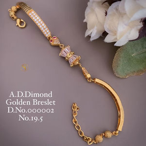 New Diamond Rose Gold Imitation Fashion <b>Bracelet</b> Elegant Breslet - Product Image 1