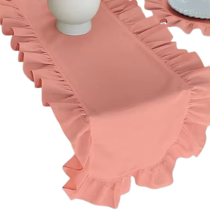 ผ้าปูโต๊ะลายปลาแซลมอนหรูหรามีสไตล์ขนาด40x130ซม. (15 "x 51") เน้นการตกแต่งสำหรับห้องครัวรับประทานอาหารโต๊ะกาแฟข้างงานแต่งงาน - Product Image 1