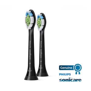 หัวแปรงสีฟันไฟฟ้า Philips Sonicare W DiamondClean ของแท้ สีดำ แพ็ค 2 ชิ้น รุ่น HX6062/95 - Product Image 6