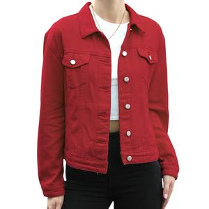 Chaqueta Vaquera Casual para Mujer, Diseño Simple y Elegante, Ligera, Transpirable, Tejido Cómodo, Moda Diaria, Primavera 2026 - Product Image 4