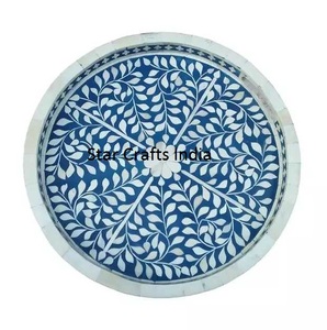 งานแต่งงานของขวัญแม่และมุกฝังถาดเสิร์ฟขายร้อนถาดทรงกลมออกแบบพิเศษโดยผู้ผลิตมืออาชีพ SCI - Product Image 3