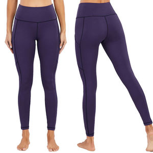 Leggings de Yoga de Poliéster y Elastano Transpirables de Longitud Completa, Pantalones de Fitness para Gimnasio, Correr, Ropa Deportiva, Fabricante, Leggings al por Mayor - Product Image 6