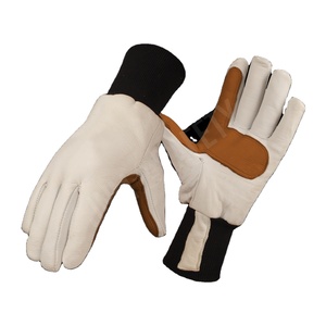 Assembly <b>Driver</b> Heavy Cold Resistant Cowhide Grain Leather Winter <b>Gloves</b> Bakery Food Grade Hot Oven <b>Gloves</b> Safety <b>Gloves</b> - Product Image 6