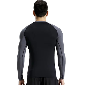 Rashguard <b>BJJ</b> Compression Wear UPF50 Sublimation Custom Design long Sleeve Rash Guards / Wholesale Customized Factory Made - Product Image 4