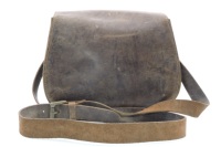 Tas Selempang Kulit Asli Buatan Tangan Gaya Vintage, Dapat Disesuaikan, Unisex, Tas Selempang, Personal, Untuk Penggunaan Sehari-hari, Tas Sadel Portabel