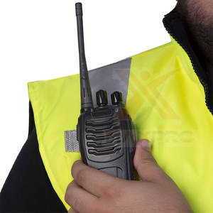 เสื้อกั๊กสะท้อนแสงน้ำหนักเบาทำจากโพลีเอสเตอร์ บริการ OEM เสื้อกั๊กสะท้อนแสงเพื่อความปลอดภัยที่สวมใส่สบาย - Product Image 6