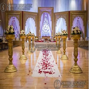 Decoraciones de Boda de Madera Tallada con Motivos Florales, Marcos Elegantes para el Día Especial - Product Image 2