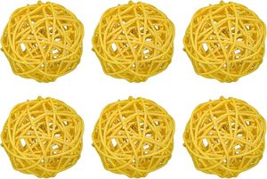 Elegante decorativo modesto orbes esfera diseño hogar ratán bola decorativa artesanía bola adornos decoración del hogar para jardín - Product Image 5