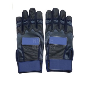 OEM Professional <b>Leather</b> Baseball & Softball Batting Gloves Long <b>Cuff</b> Comfortable and Soft Gloves with Digital Printing Gloves - Product Image 1