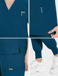 High Quality Medical <b>Scrubs</b> Uniforms Sets Doctors Nurses Hospital Jogger Cotton <b>Scrub</b> Suits Wholesale <b>Plus</b> <b>Size</b> Custom 2025 - Product Image 5