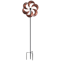 Toupie éolienne en fer pour extérieur, décoration de jardin, écologique, résistante aux intempéries, couleur personnalisable - Ambiance et style de vie