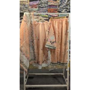 Conjunto de 3 Piezas de Chifón Elegante y Transpirable Fusion Peach # SL00250 - Product Image 2