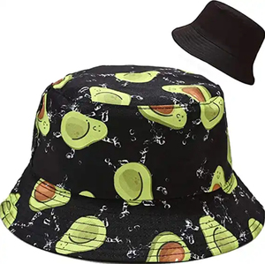 Chapeaux à motif solide 2025 vente chaude chapeaux de seau de sport de style différent grande taille facile à porter chapeaux de seau pour hommes et femmes - Product Image 2