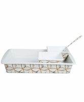 Ensemble de service multifonctionnel très vendu pour la table de cuisine, ensemble de service à motifs fantaisie à prix de gros par le fournisseur, ensemble de service