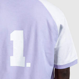 Camiseta Jersey Extra Grande para Hombre, Personalizada, de Alta Calidad, 100% Algodón, Antiarrugas, Diseño de Hombros Caídos, Lisa, con Estampado Sólido - Product Image 5