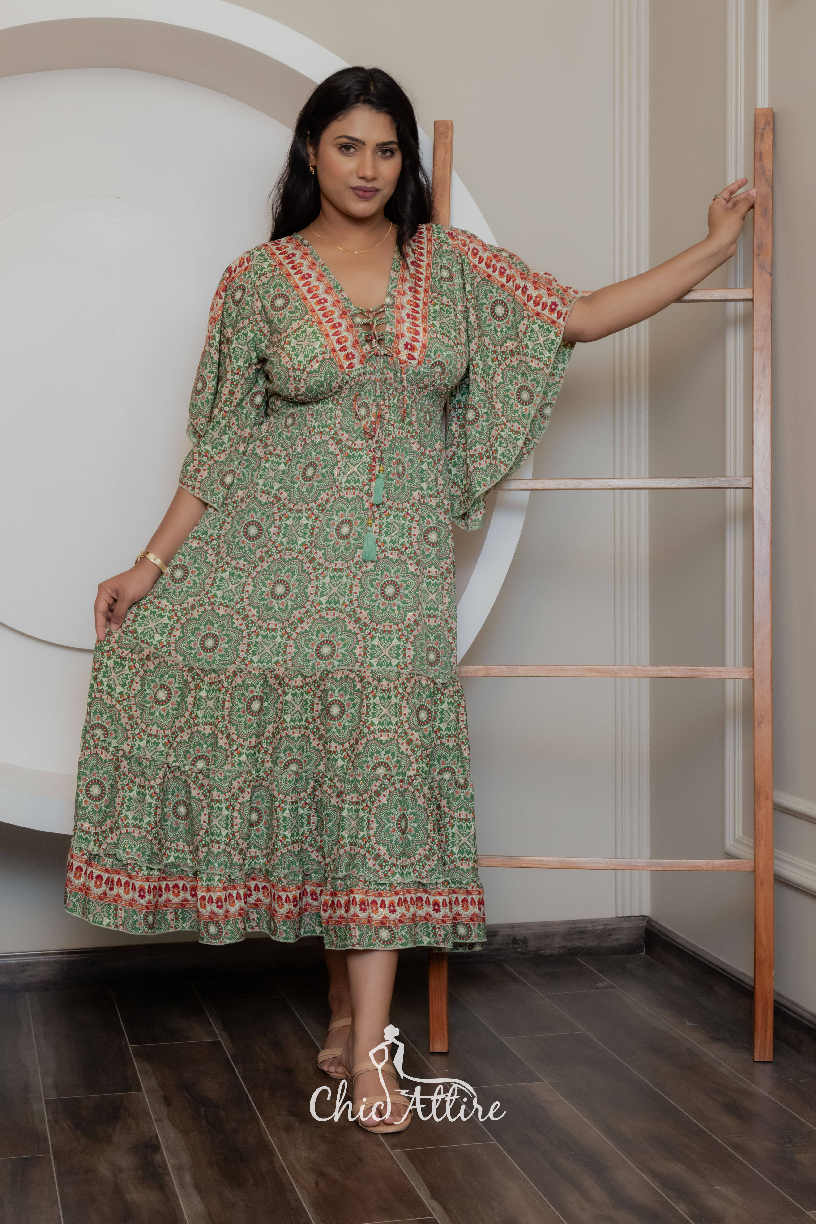 สีเขียว