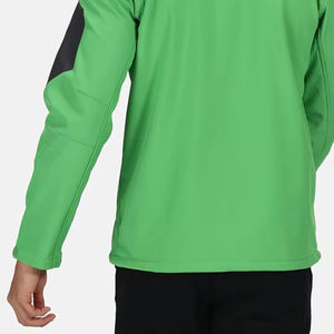 Chaquetas Softshell Deportivas Personalizadas para Hombre, Abrigos de Moda Grises para Exteriores, Chaqueta Softshell Térmica Impermeable para Hombre - Product Image 3