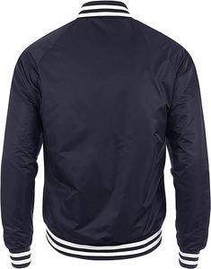 Chaqueta Universitaria de Invierno con Logotipo Personalizado Nuevo, Chaqueta de Hombre con Cuello Alto, Ecológica, Transpirable, de Secado Rápido, Ligera, de Lona - Product Image 4