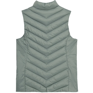 Femmes matelassé vers le bas gilet col montant doudoune sans manches gilets à capuche vêtements pour femmes 2025 bouffant hiver manteau chaud - Product Image 2