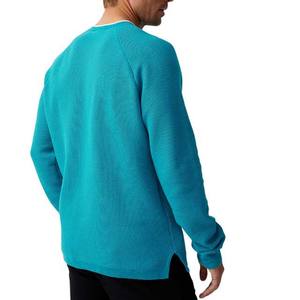 Automne et hiver nouveau pull tricoté de couleur unie col rond pulls pour hommes pull respirant tricots chandails pour hommes - Product Image 2