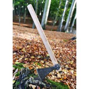 ด้ามไม้สีดำทำจากดามัสกัสขวานปลอมแปลงแบบมืออาชีพทำด้วยมือระดับพรีเมียมทำตามสั่ง - Product Image 3