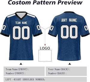 Nouveaux designs de la saison Maillots de football américain Maillots des Bears Vente en gros Respirant Mode personnalisée - Product Image 4