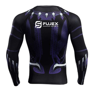 Best Quality Stylish Winter Rash Guard for Men Long Sleeve MMA Rush Guard With Custom Logo Compression Feature <b>Maximizing</b> Wear - Product Image 6