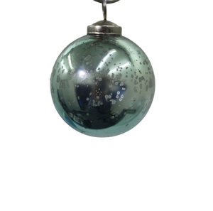 Meilleures ventes Boule suspendue de Noël en or et en verre et fer pour la décoration intérieure personnalisée - Product Image 4