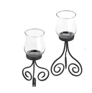 แท่นเทียนโลหะอะลูมิเนียมสำหรับงานแต่งงาน - Product Image 2