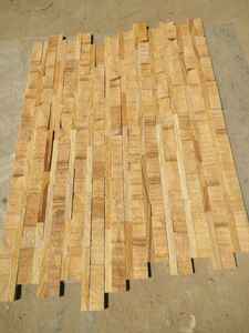 Teakwood-Paneles de piedra arenisca amarilla, revestimiento decorativo de pared de alta calidad, cara dividida para interior y exterior, piedras de cultivo apiladas - Product Image 4