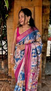 Meilleure vente Saree imprimé de tissage de soie Dola doux et élégant pour un port confortable lors des fêtes et des mariages - Product Image 6