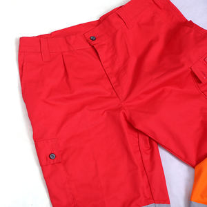 Combinaison de travail ignifugée en coton FR personnalisée de couleur orange, durable, pour hommes, uniforme de sécurité pour la lutte contre les incendies - Product Image 5