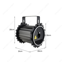 Prix d'usine, design spécial, lumière laser RGB magique 8W pour fête, DJ, boîte de nuit
