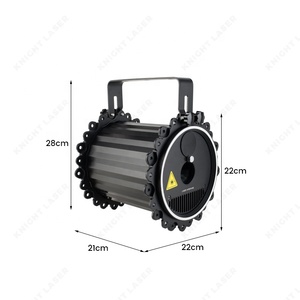 Prix d'usine, design spécial, lumière laser RGB magique 8W pour fête, DJ, boîte de nuit - Product Image 2