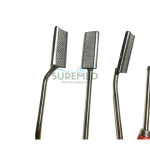 Raspador Dental Equino Veterinario Ajustable, Instrumento Recto y en Ángulo - Product Image 4