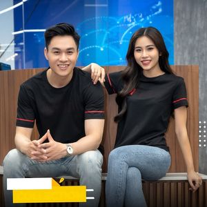 Áo thun cổ tròn chất lượng cao: vải bền, không phai màu với ít Đóng cọc và nhăn để mặc lâu dài. - Product Image 4