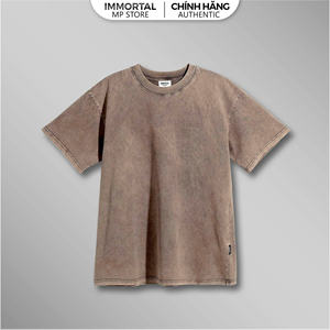 Vêtements de sport de plein air actifs avec logo personnalisé du fabricant vietnamien pour hommes femmes 100% coton lavé à l'acide T-shirts à manches courtes - Product Image 2