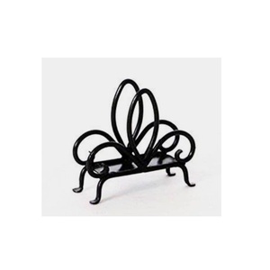 Porte serviettes fait main couleur noire styliste élégant logo personnalisé impression unique élégant métal multi fini porte-serviettes - Product Image 1