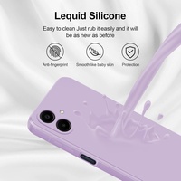 Étui de protection en TPU pour téléphone portable, toucher doux et soyeux, protection de l'appareil photo, antichoc, étanche, possibilité d'ajouter un logo personnalisé