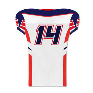 Nouvel arrivage d'uniformes de football américain pour adultes 100% polyester design durable et respirant meilleur prix pour les jeux de sport courts - Product Image 5