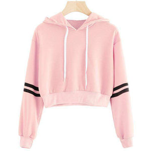 Ensembles pour femmes, sweat-shirt en tricot gaufré, fabricants de vêtements, vêtements de détente personnalisés, ensembles pour femmes, sweat-shirts courts et pantalons de survêtement - Product Image 3