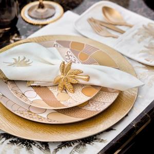 Stainless Steel Round <b>Napkin</b> Ring <b>Silver</b> Mirror Polished for Weddings and Events Tabletop Decor Accessory for Parties - Product Image 5