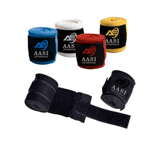 Bandages de boxe personnalisés avec logo, 180 pouces, 100% coton, durables et confortables, unisexe adulte, haute qualité, marque - Product Image 6