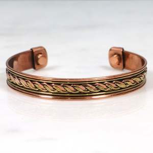 Bracelet jonc ouvert en laiton plaqué argent pour femme, tendance, personnalisé, gravure personnalisée pour la vente en gros - Product Image 5