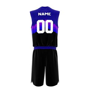 Fabricante de ropa deportiva para hombre, uniforme de baloncesto con logotipo personalizado, uniformes de baloncesto de secado rápido, uniformes de baloncesto de alta calidad - Product Image 2