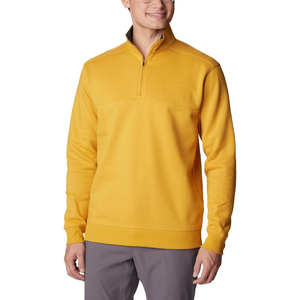 OEM High Quality Blank Long Sleeve Custom Wholesale Half <b>Zip</b> Sweatshirts Plain Solid Color Stand Collar Sweatshirts - Product Image 3