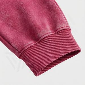 Ensemble de survêtement pour femme, sweat-shirt et pantalon de survêtement, lavage à l'acide, écologique, 100% coton, manches longues, pull, tenue de sport, de gym, de fitness - Product Image 6