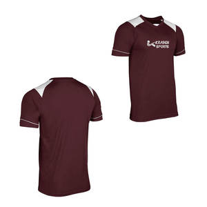 Camiseta de Fútbol con Cuello Redondo, Hecha 100% de Poliéster, Diseño Personalizado, Sublimación, Venta al Por Mayor - Product Image 3